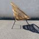 Sunburst Rattan Armchair