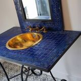 Meuble salle de bain, vasque et miroir
