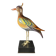 sculpture figurine porcelaine polychrome & bronze doré, Hollywood Regency,
