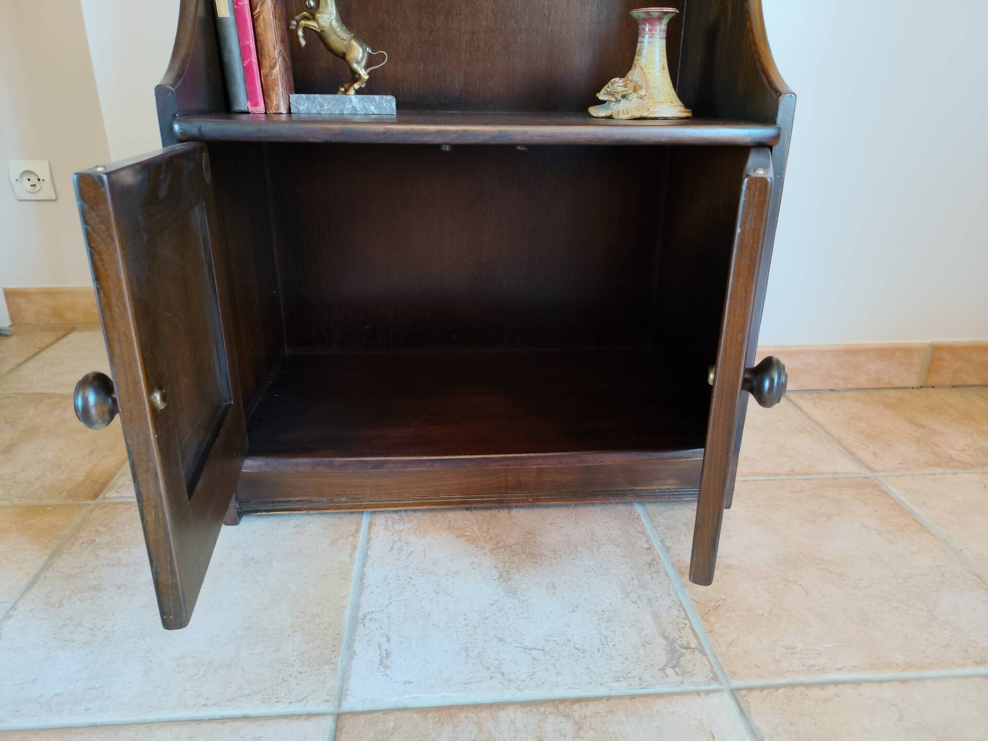 Bibliothèque cascade modèle 476 Ercol années 70