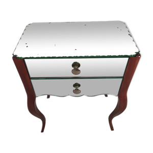 chevet art déco miroir