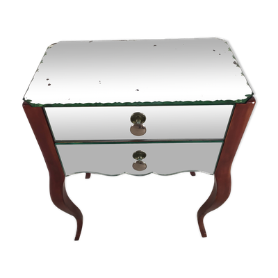 Chevet art déco miroir