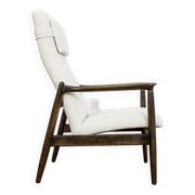 Kvadrat Customizable High Back Armchair Designed By Edmund Homa, 1960s