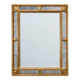 Miroir doré de style baroque par Deknudt, Belgique 20e siècle
