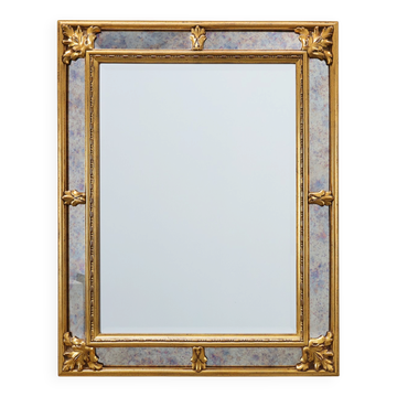 20th Century Baroque style gilt mirror by Deknudt, Belgium
