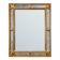 Miroir doré de style baroque par Deknudt, Belgique 20e siècle