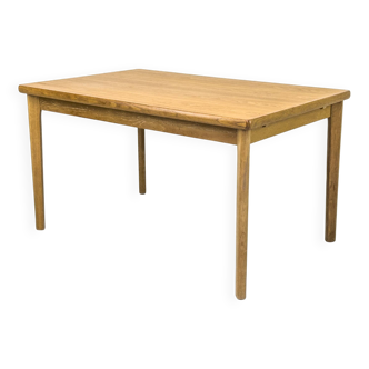 Extendable Oak Dining Table from Ansager Møbelfabrik, 1960s