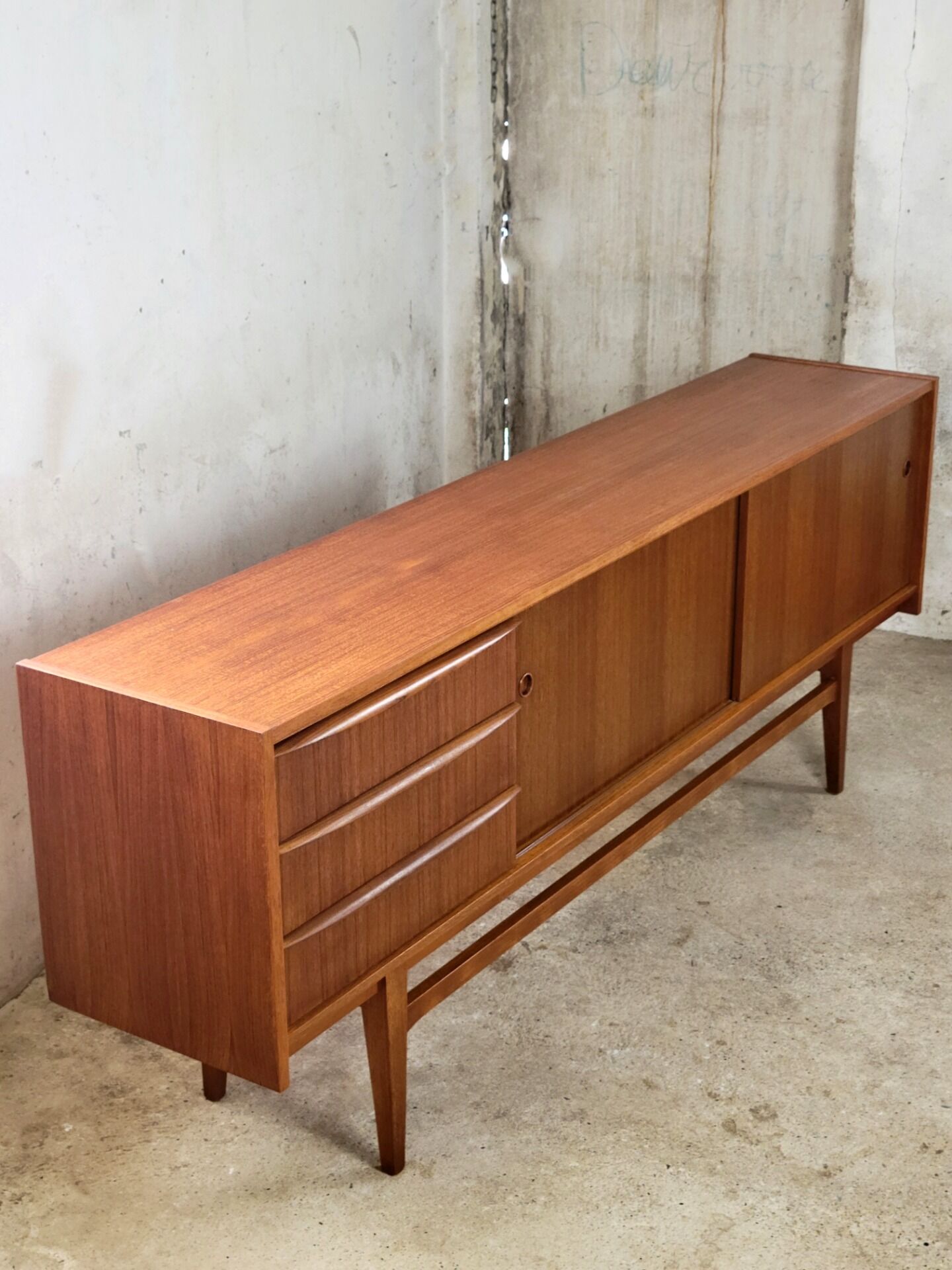 Enfilade en teck 1960