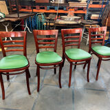 Suite of 4 bistro chairs