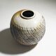Sculptural vase in glazed ceramic, 1970s