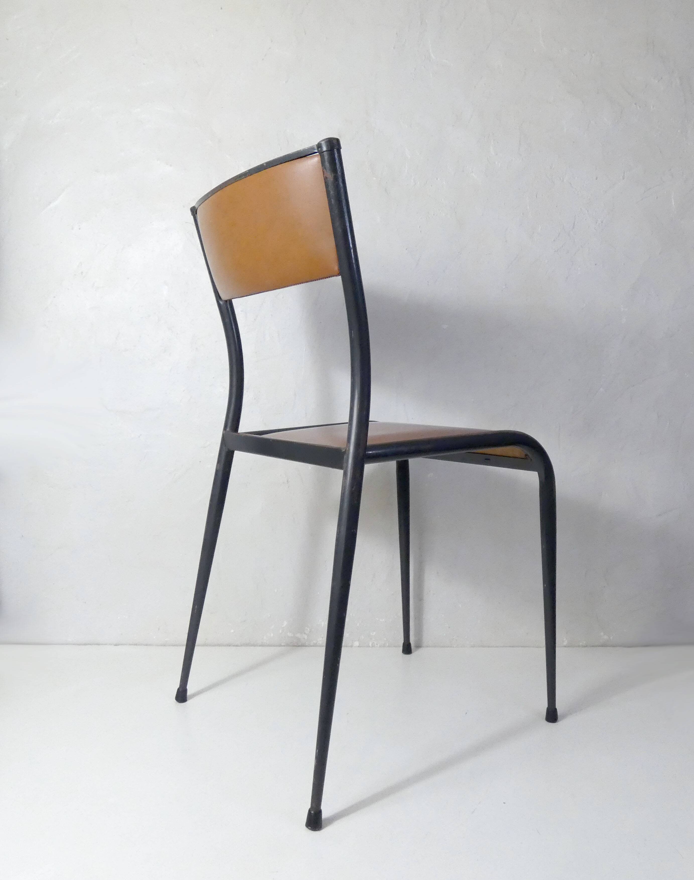 Old school chair adult format vintage skai