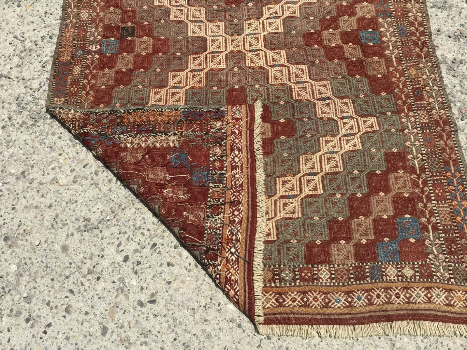 5x7 ft large kilim area rugs - rugs for living room