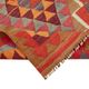 Turkish Handwoven Vintage Herki Kilim 96 cm x 348 cm