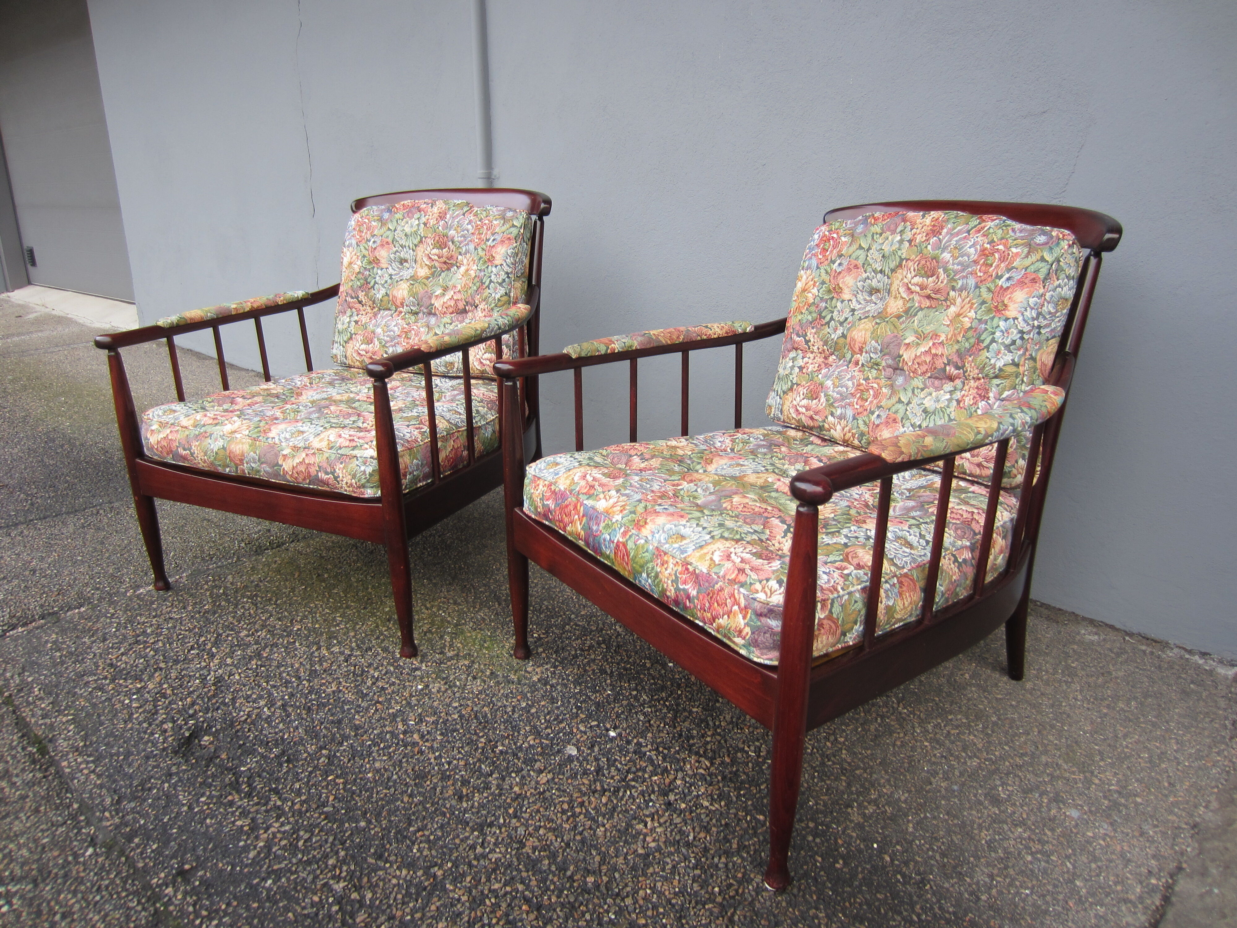 Scandinavian Skrindan armchairs by Kerstin Hörlin-Holmquist for OPE Möbler