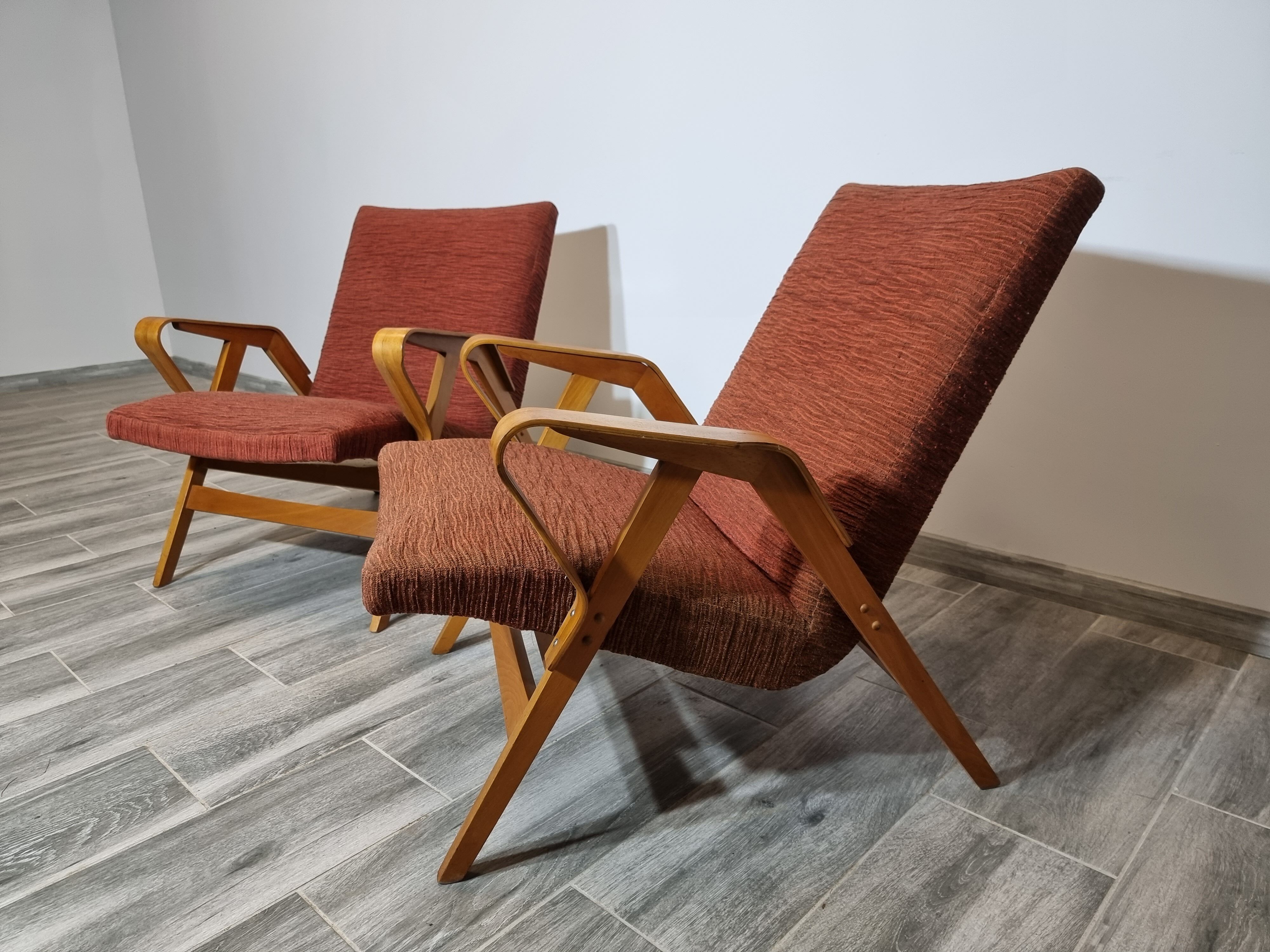 Tatra armchairs by Frantisek Jirak