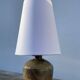 Vintage ceramic ball lamp