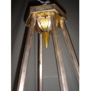 Art deco bronze chandelier from 1920/30