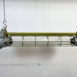 Grey Soviet Industrial Hanging Tube Light, 1970s