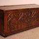 Gothic oak chest