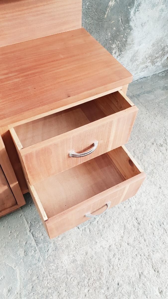 Vintage asymmetrical wardrobe