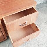 Vintage asymmetrical wardrobe