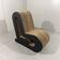 Sculpted cardboard & plywood lounge chair, 1990’s