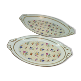 Limoges porcelain presentation dishes