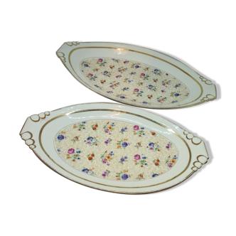 Limoges porcelain presentation dishes