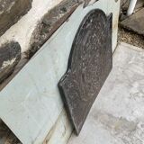 Fireplace plate