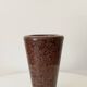 Vase vintage moucheté en granit
