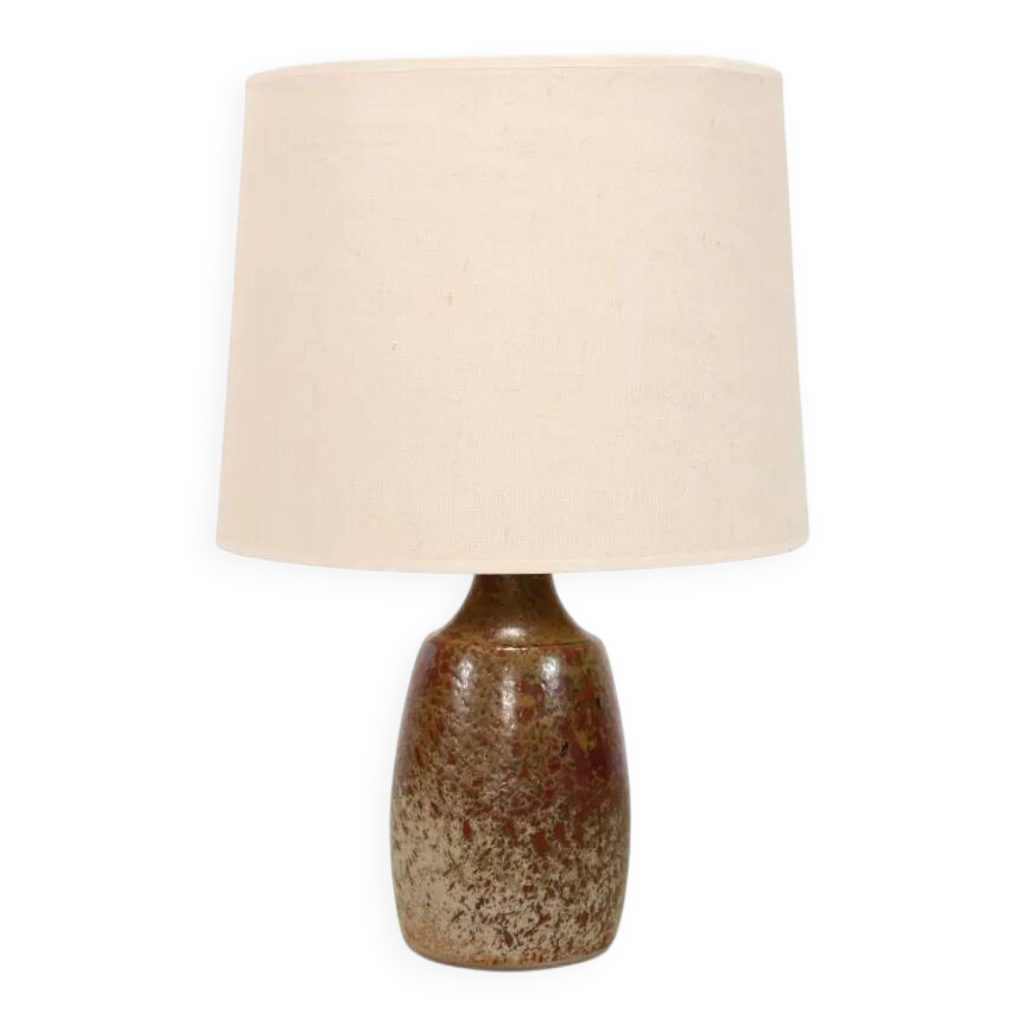 Large Ceramic table lamp by Frank Milo for Tromborg, model 566