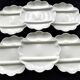 6 Assiettes à asperges en porcelaine de Limoges