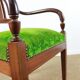 Empire style armchairs
