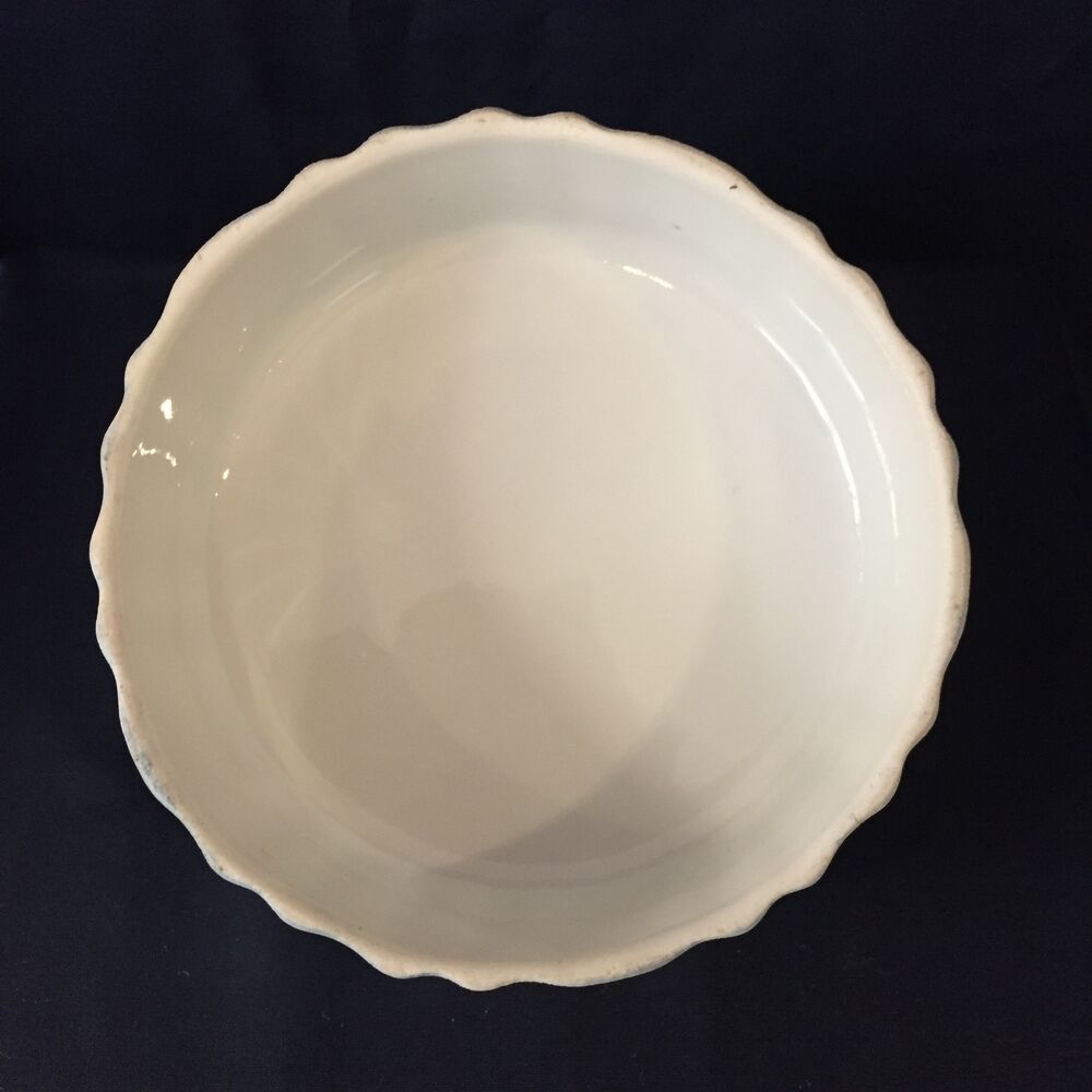 Pale blue butter dish