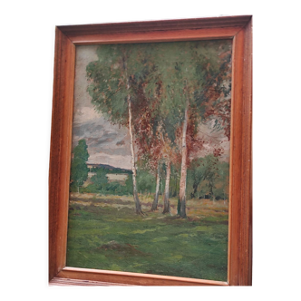 Post Impressionist landscape painting