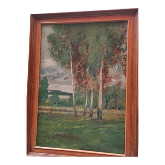 Post-Impressionism landscape painting