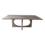 Mango wood dining table