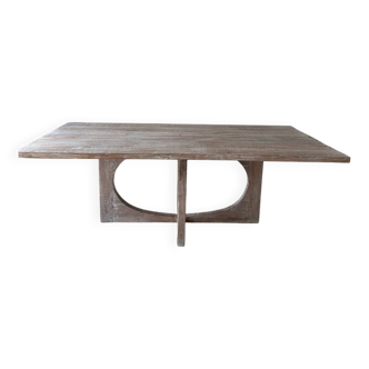 Mango wood dining table