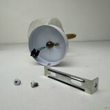 Pair of vintage granite glass wall lights