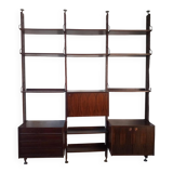 Italian Wall Bookcase by Industria Mobili Barovero – Selex Series, 60s