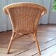 Fauteuil en rotin pour enfant