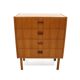 Commode scandinave en teck, Suède, 1960