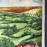 Ancient pedagogical poster