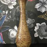Soliflore vase in sandstone signed Baudat