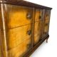 Commode italienne en placage et bois massif de noyer, années 1940-1950