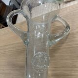 Biot vase in blown glass