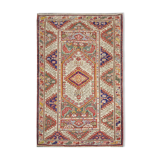 Traditional vintage wool turkish area rug- 130x190cm