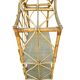 Rattan shelf Chinese hat from the 1960s Sweden