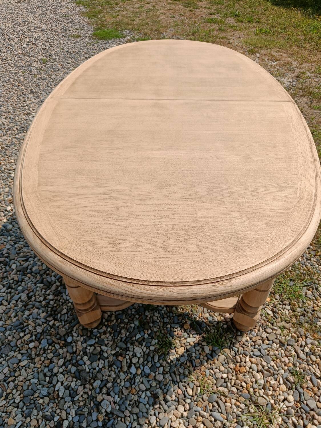 Dining table with extensions