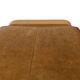 Vintage ikea poang tan cuir cantilever repose-pieds ottoman design